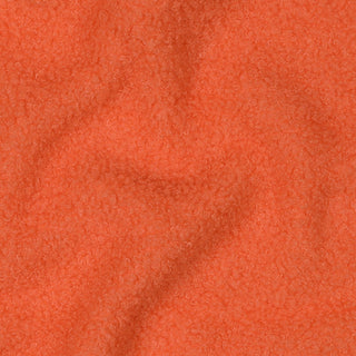 Teddy met fleece - mandarijn