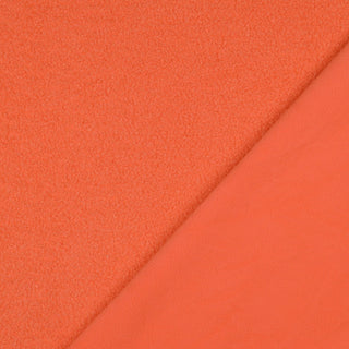 Teddy met fleece - mandarijn