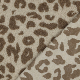 Teddy - leopard - beige