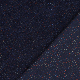 Teddy - tweed - blauw