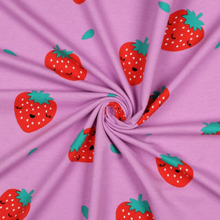 Zomersweater - vrolijke aardbeien