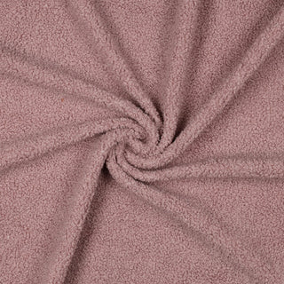 Teddy - effen - oudroze