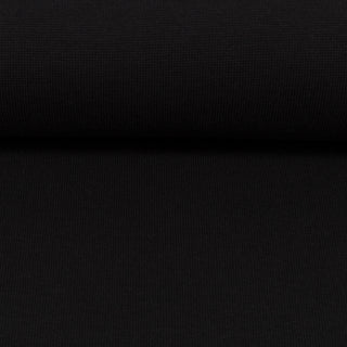 Boordstof - zwart - Swafing