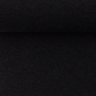 Cotton Knit - zwart - Swafing