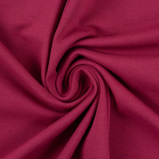 Katoentricot - donkerfuchsia - Swafing