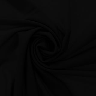 Scuba crêpe - zwart