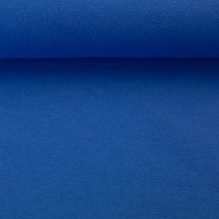 Katoentricot - felblauw - Swafing