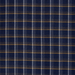 Flanel - ruiten - blauw - Swafing