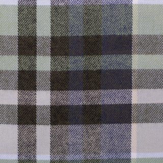 Flanel - ruiten - munt - Swafing