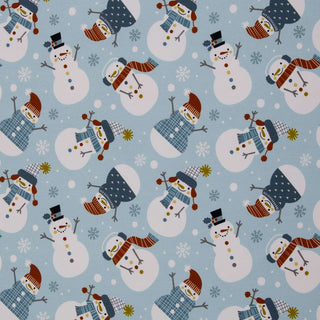 French Terry - sneeuwmannen - Swafing