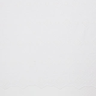 Broderie - squares - wit - Swafing