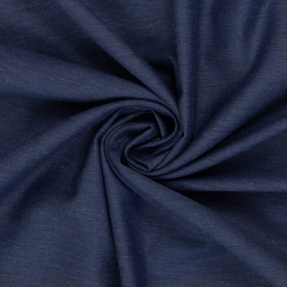 Katoen - chambray - jeansblauw - Swafing