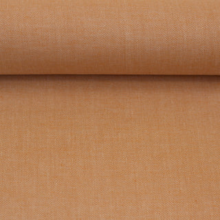 Katoen - chambray - roest - Swafing