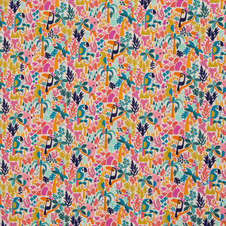 Katoentricot - happy jungle - Swafing