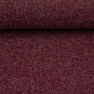 100% Merinofleece - bordeaux - Swafing