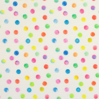 Geplastificeerd katoen - confetti - Swafing
