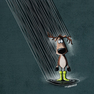 Paneel - reindeer in the rain - Swafing