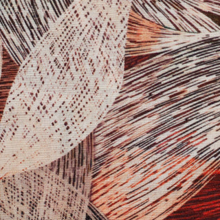 Linnenmix - geometrisch - roest - Swafing