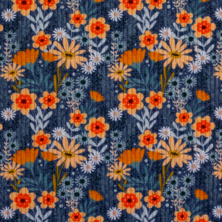 Ribtricot - bloemenweide - Swafing