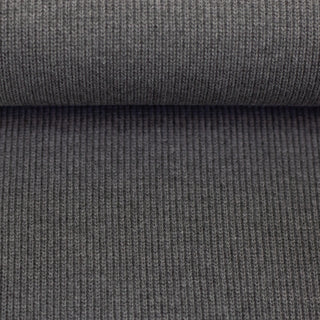 Fijne rib knit - grijs - Swafing