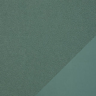 Teddy met fleece - appelblauwzeegroen - Swafing