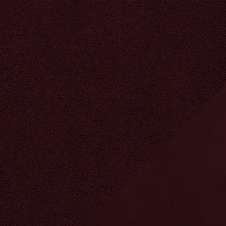 Teddy met fleece - bordeaux - Swafing