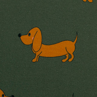 French Terry - teckel - khaki - Swafing