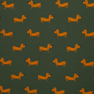 French Terry - teckel - khaki - Swafing