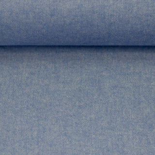 Flanel - gemêleerd - lichtblauw - Swafing