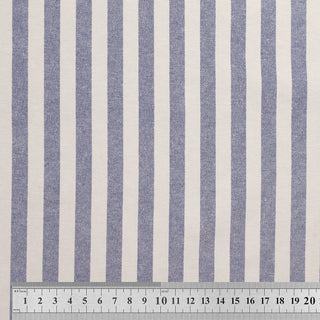 Linnenmix - gestreept - blauw