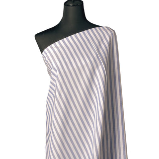 Linnenmix - gestreept - blauw