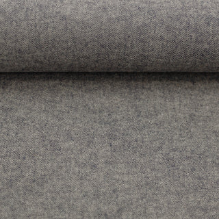 Flanel - gemêleerd - grijs - Swafing