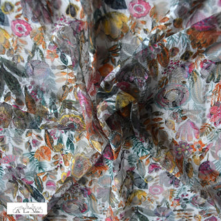 Mesh / kant - gebloemd - À La Ville & The Fashion Basement