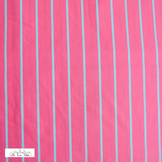 Hemdenpopeline - gestreept - roze - À La Ville