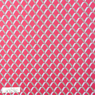 Soft knit - geometrisch - roze - À La Ville