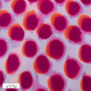 Crinkleviscose - happy dots - lila - À La Ville