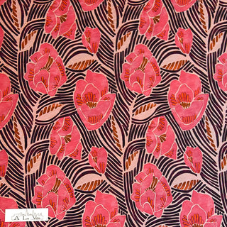 Crinkleviscose - african flowers - À La Ville