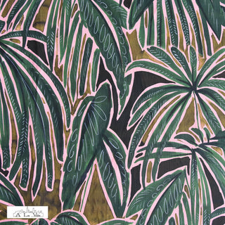 Hemdenpopeline - pink jungle - À La Ville