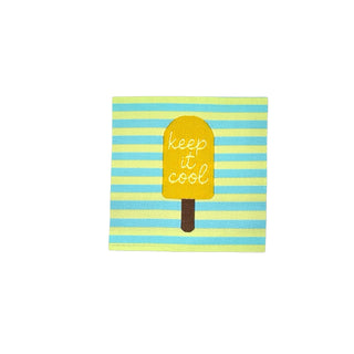 Naailabel - keep it cool - Loop & Label