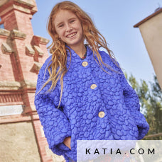 Gewatteerde nylon - bloemen - wit - Katia Fabrics