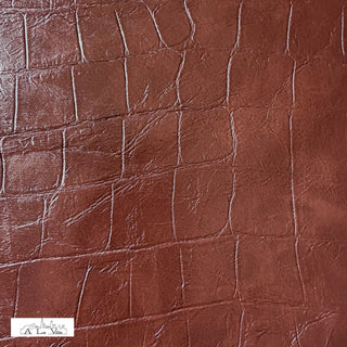 Leer - croco - bruin - À La Ville