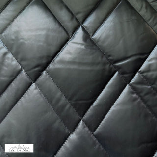 Gewatteerd - geruit - zwart - À La Ville