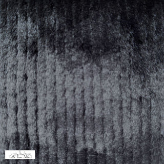 Fluffy - geribbeld - zwart - À La Ville