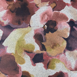 Soft knit - bloemen - terracotta - À La Ville
