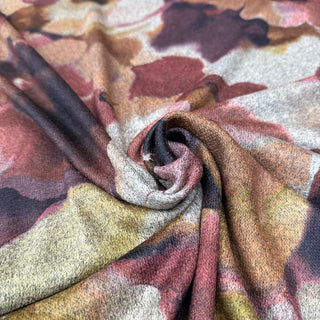 Soft knit - bloemen - terracotta - À La Ville