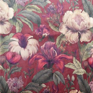 Fluweel - vintage bloemen - À La Ville