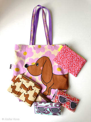 Paneel in canvas - teckel - Swafing