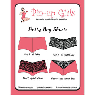Pin-Up Girls - Betty Boy Shorts - Slip