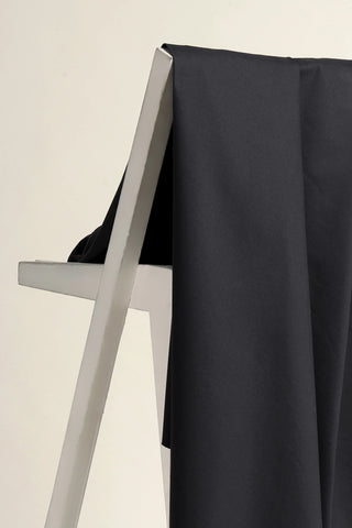 Stretch Katoen Chino - charcoal - Atelier Brunette