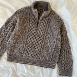 PetiteKnit - Dagmar Zipper Sweater